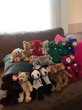beanie babies lot with tags BEAR LOT