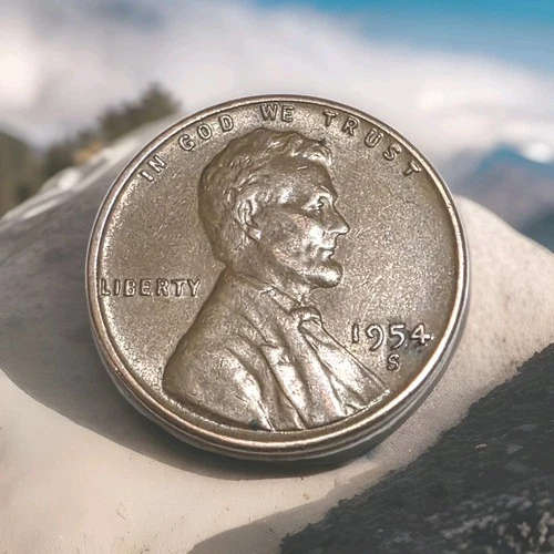 * 1954 S Lincoln Wheat Cent/ Penny ☆ Free Shipping