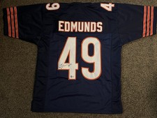 Signed Tremaine Edmunds Chicago Bears Pro Style Jersey BAS Authenticated Wilson