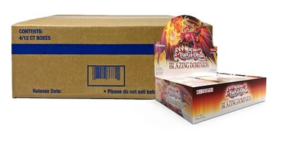 SEALED CASE! 12x Yu-Gi-Oh! Blazing Dominion Booster Box | eBay