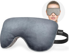 Lavender Heat Eye Mask, Microwavable Moist Heating Pad for Dry Eyes, Blepharitis