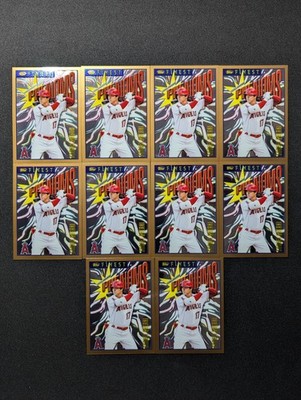 2023 Topps Finest Flashbacks Shohei Ohtani (Lot of 10)