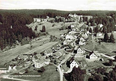 Rothaus Grafenhausen Schwarzwald BW Fliegeraufnahme