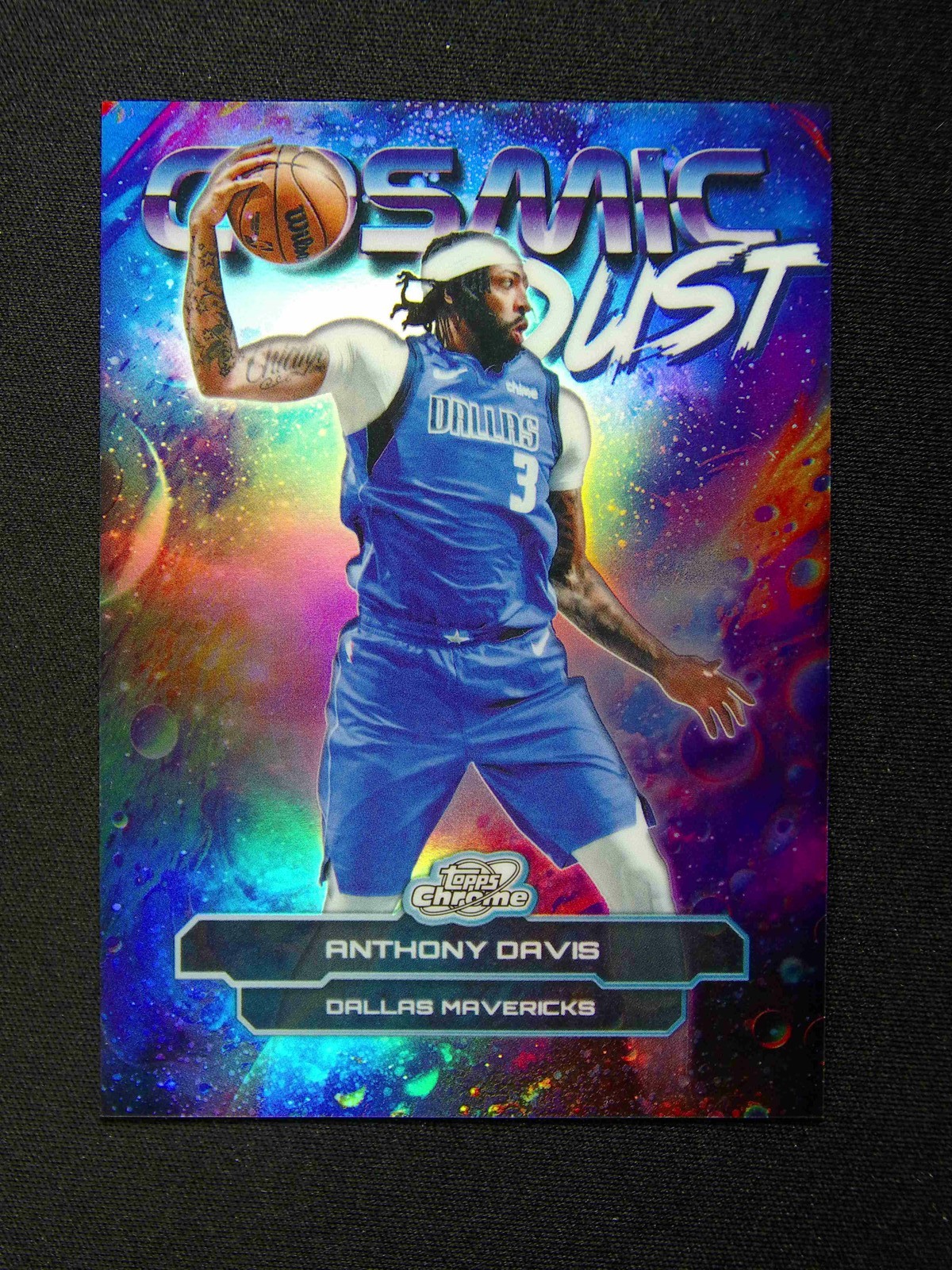 2025-26 Topps Chrome Cosmic Anthony Davis Cosmic Dust Case Hit SSP