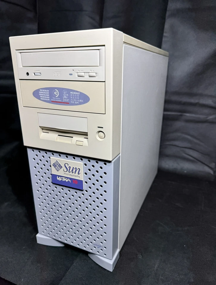 SUN Ultra 10 333MHz CPU 512MB Memory 40GB HDD CD FD Fully Tested - Image 3 of 4