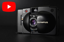 1-Yr Warranty Olympus XA3 Black Point Shoot 35mm Film Camera From JAPAN