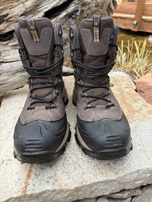Columbia Omni-Heat Snow Boots Mens 10.5 Brown Waterproof  display picture 3
