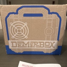 DemerBox DB2 Green Indestructible Bluetooth Boombox New Defect See Description