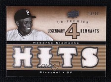 2008 UD Premier Die-Cut Variation 13/15 Roberto Clemente #LR4-RC HOF g2u