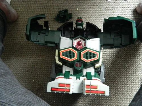 Vintage Mighty Morphin Power Rangers Tor The Shuttle Zord Bandai 1994 Works