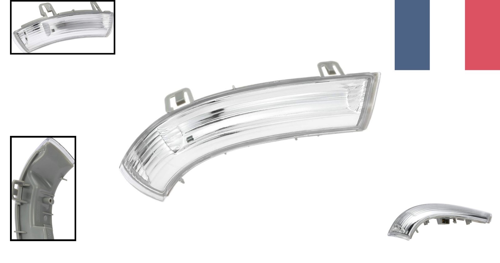 Clignotant LED droit de qualité OEM pour rétroviseur Volkswagen Golf et Passat