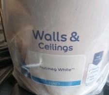 Dulux Nutmeg White Matt Emulsion Paint 5L for Walls Ceilings 4.92 per litre