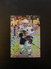 Patrick Kane Fleer Ultra Speckled Rainbow Foil #95 - 2021-22 Upper Deck