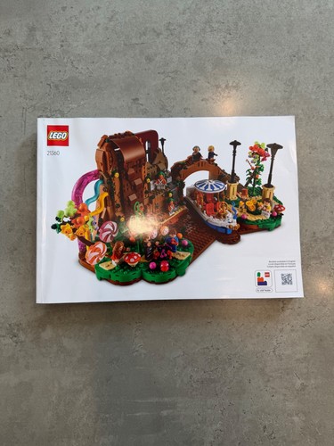21360 Lego ideas INSTRUCTION BOOK ONLY  Willie Wonka and the Chocolate Factory