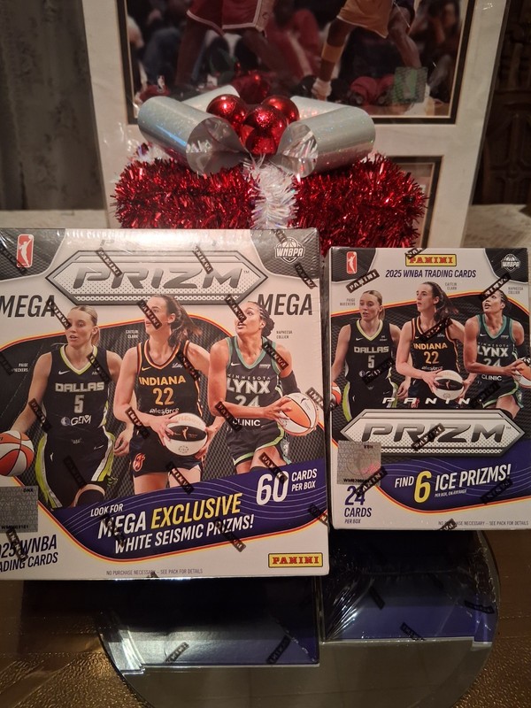 2025 Panini WNBA Prizm Mega Box + Blaster Box Bundle. 🏀🔥 2025 WNBA PRIZM BASKE