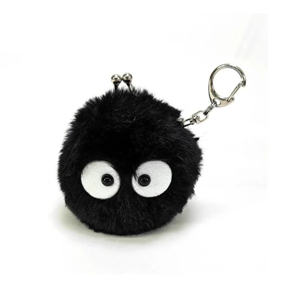 Mini-porte-monnaie Totoro Noiraude en tissu, le cadeau d'anniversaire parfait pour ado