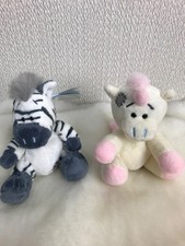 My Blue Nose Friends Chip 8 Zebra Abra 19 Einhorn Plüschtier Kuscheltier Konvolut Lot