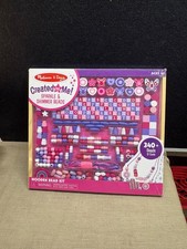 Melissa  Doug Created by Me Wooden Bead Kit 340 beads set new