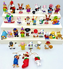 Ganz WEBKINZ PVC Collectible 2" Christmas Toy Figures Ornaments Lot of 33