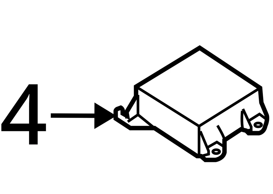 Модуль управления MAZDA FE0157K30B SRS 8467506 - Изображение 4 из 4