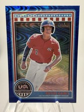 2025 Panini Stars and Stripes - Tristin Gaines #149 Blue Swirl /125 (RC)