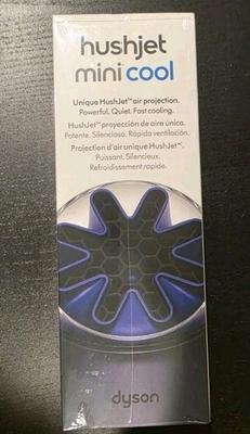 #ad Dyson HushJet Mini Cool fan Ink Cobalt New Sealed In Hand $199.00