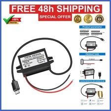 YIPIN HEXHA DC 24V/12V to 5V USB Type-C Step Down Converter 25W