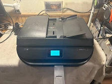 HP OfficeJet 5252 Color Inkjet Printer All-In-One - NEW INK CARTRI - Works Great