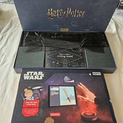 Kano Harry Potter Wand & Star Wars The Force Block Coding Kit 1007 1009 LOT