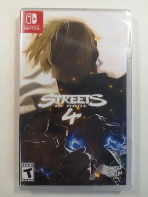 STREETS OF RAGE 4 (BARE KNUCKLE IV) SWITCH USA NEW (LIMITED RUN 065) - Photo 1/2