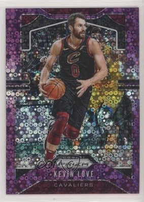 2019-20 Panini Prizm Fast Break Purple Prizm 56/75 Kevin Love #68 0c6