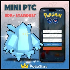 Pokémon PTC Go - Shiny Regice - 80K Stardust✨Read Description✨