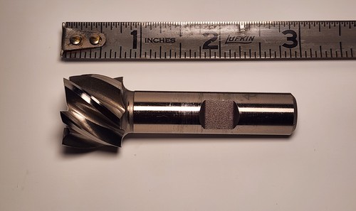0,863" de diámetro. X 5/8" LOC 6 Flauta Hss Endmill 2-5/8" OAL 1/2" Vástago Refrind Brubaker - Imagen 2 de 6