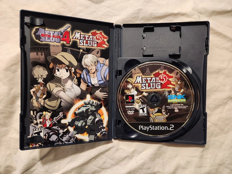 Metal Slug 4/ Metal Slug 5 ( Sony PlayStation 2, PS2 CIB Tested Working - Image 3 of 4