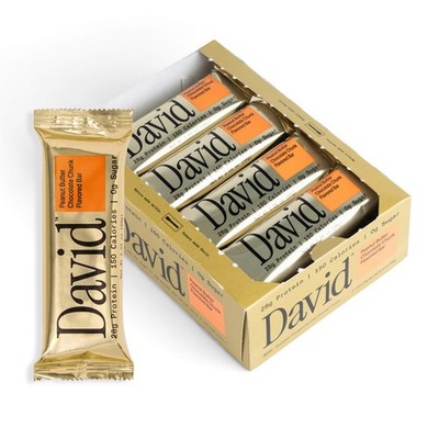 David High Protein Bars No Sugar - Sugar Free Protein Bars, Low Carb, Gluten