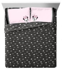 Disney Minnie Mouse Kids Microfiber Sheet Set-AB0G22RPBBJ5