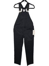 Nines By Hatch Black Cotton Maternity Overalls Coveralls Size 4 New