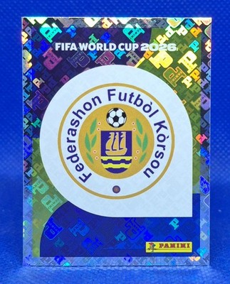 2026 Panini FIFA World Cup Sticker Curacao Team Logo #CUW 1 -US Edition
