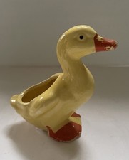 Vintage Pottery Duck Planter