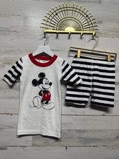 Hanna Andersson Organic Cotton Disney Mickey Mouse Shorts Pajama Set - Kids Size