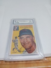 1954 Sports Illustrated Paper Premier Hand Cut Cards Ted Kluszewski Gem Mint 10