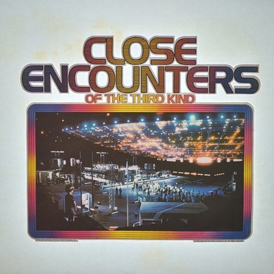 Original VINTAGE 1970s Heat Transfer | Close Encounters of the Third Kind