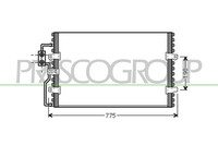 Kondensator Klimaanlage Aluminium FüR Fiat Scudo Kasten 2.0 JTD 1.9 D Peugeot