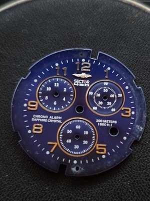 Original Sector 450 Chrono Zifferblatt