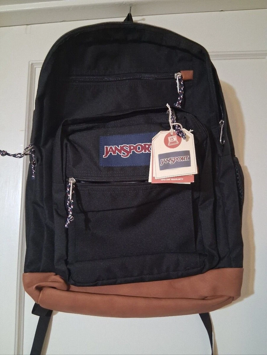 backpack ebay leather Jansport Right Pack Expressions book bag/day pack bot The Extra Mile Outdoor Gear & Bike Adjustable strap with a carrying loop rolled handle. Victoria Small Cute Backpack