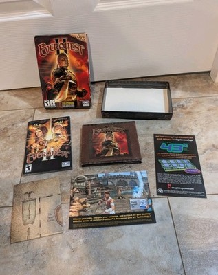 Everquest II 2 Collector's Edition PC CD-ROM Software 2004 Complete CIB