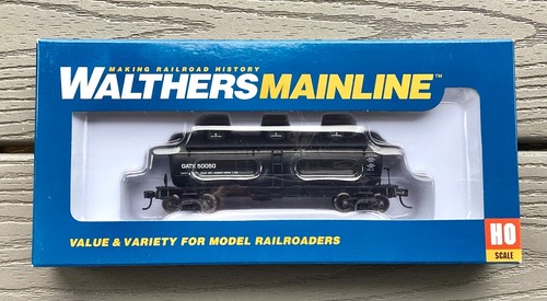 WALTHERS MAINLINE 1/87 HO BLACK GATX 36' 3-DOME TANK CAR  RD # 50050 FS 910-1118 | Zustand: New