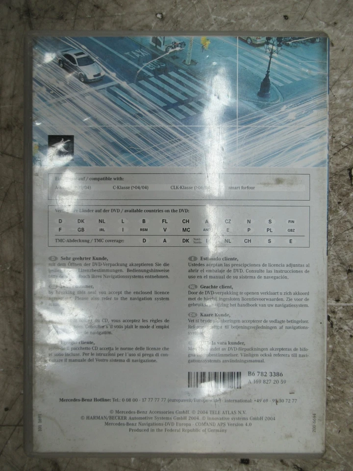 Mercedes Benz Navi CD Comand APS Version 4.0 A1698272059 - Bild 3 von 4