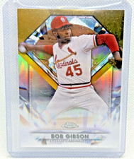 Bob Gibson 2022 Topps Chrome Update DGC-50 Diamond Greats St. Louis Cardinals