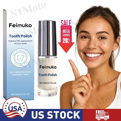 #ad 5ml Tooth Polish Tooth Paint Natural Teeth Whitening Paint US HOT 2026🔥 $9.99